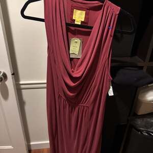 Anthropologie Maeve Cara Cowl Neck Shift Dress